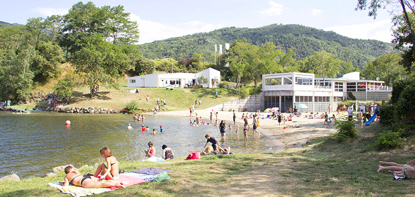 base nautique de mercus vue panoramique