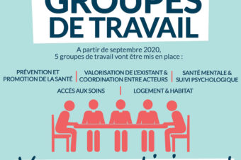 GROUPES DE TRAVAIL SUR LA SANTÉ : VENEZ PARTICIPER !