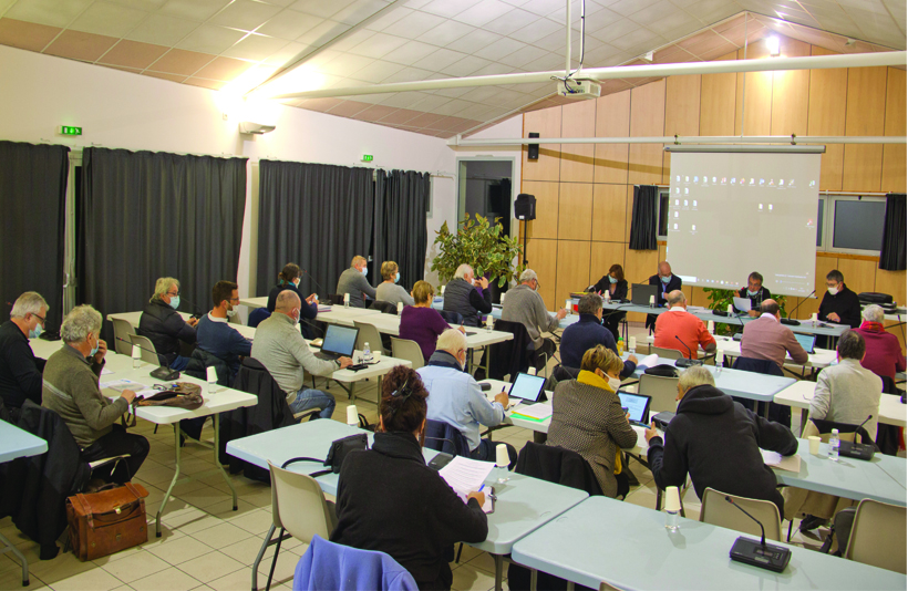 DERNIER CONSEIL COMMUNAUTAIRE DE L’ANNÉE À ORNOLAC.