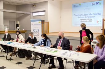 SIGNATURE OFFICIELLE DU CONTRAT LOCAL DE SANTÉ.