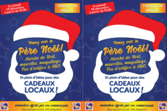 SAMEDI 18 DÉCEMBRE, VENEZ FÊTER NOËL AVEC VOS COMMERÇANTS !