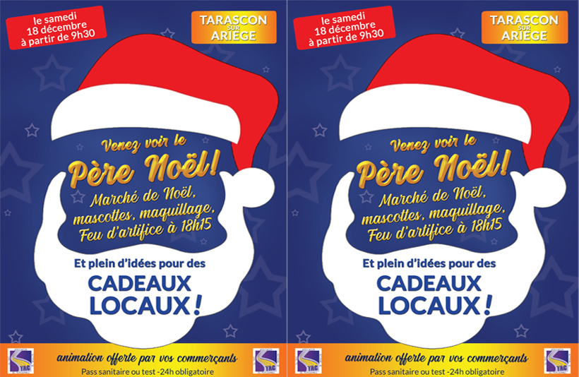 SAMEDI 18 DÉCEMBRE, VENEZ FÊTER NOËL AVEC VOS COMMERÇANTS !