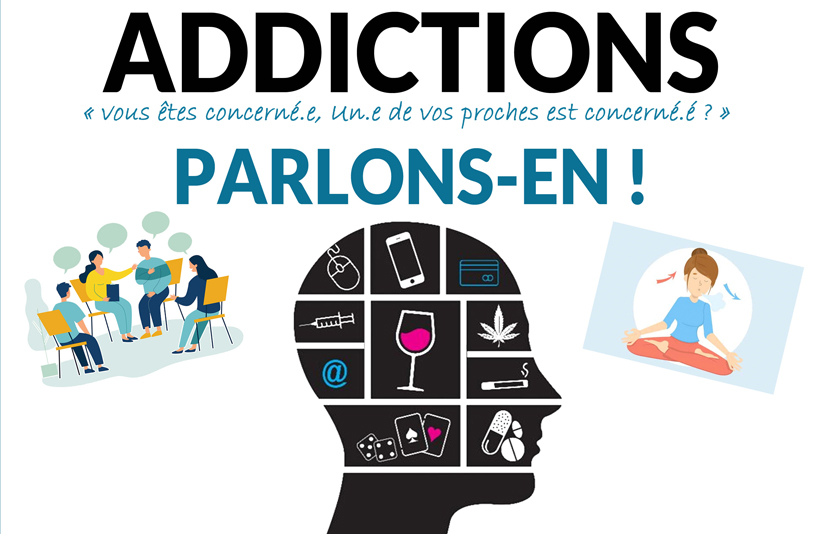 CLS : ATELIERS COLLECTIFS “ADDICTIONS”.