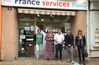 FRANCE SERVICES : VISITE DE MADAME LA SOUS PRÉFÈTE.