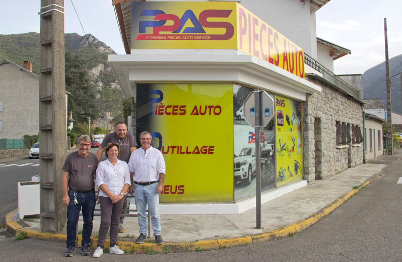 OUVERTURE DU MAGASIN “PYRÉNÉES PIÈCES AUTO SERVICE !