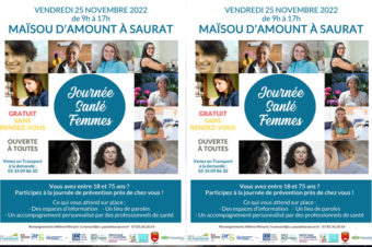 JOURNÉE SANTÉ FEMME À SAURAT LE 25/11