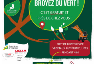 PRÊT GRATUIT DE BROYEUR À VÉGÉTAUX : FORMATION À SAURA