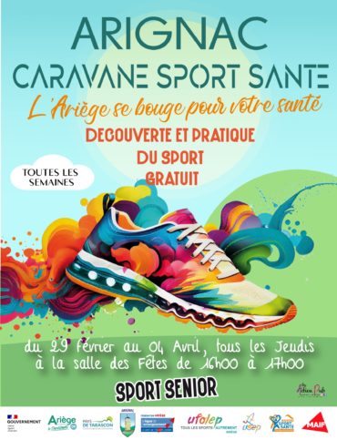 LA CARAVANE SPORT SANTÉ S’ARRÊTE À ARIGNAC.