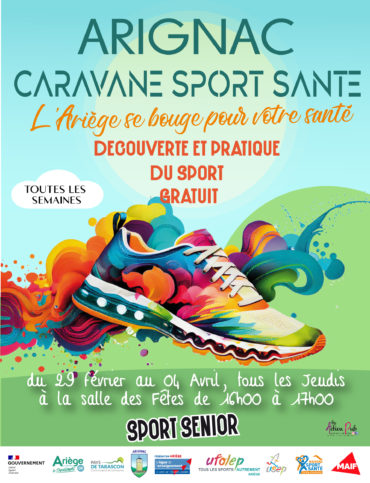 LA CARAVANE SPORT SANTÉ À ARIGNAC !