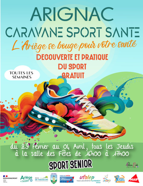 LA CARAVANE SPORT SANTÉ À ARIGNAC !