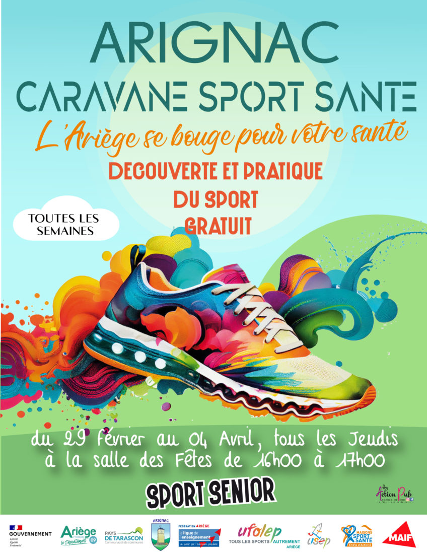 LA CARAVANE SPORT SANTÉ À ARIGNAC !