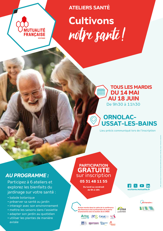 ATELIERS “CULTIVONS NOTRE SANTÉ”