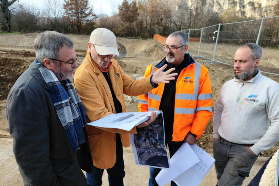 CONSTRUCTION DU CENTRE DE DIALYSE SUR PRAT LONG.