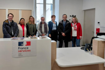 VISITE PRÉFECTORALE CHEZ FRANCE SERVICES.